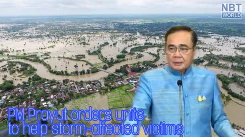 PM Thailand Perintahkan Semua Unit Bantu Korban Badai Podul